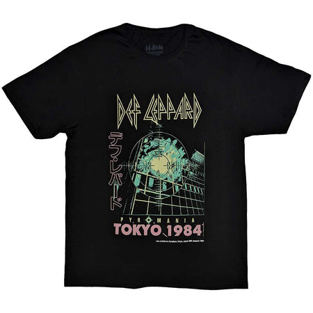 Def Leppard - Tokyo - Black  t-shirt