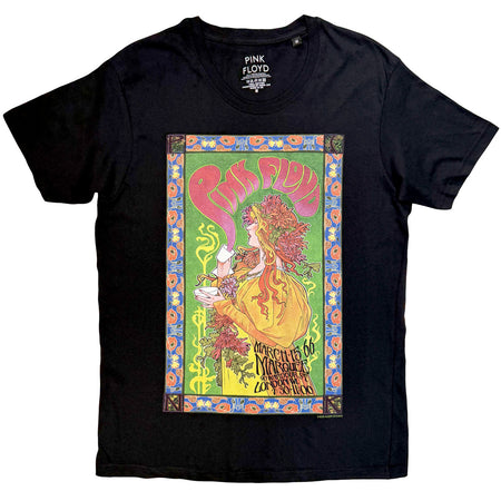 Pink Floyd - Marquee Poster '66 - Black t-shirt