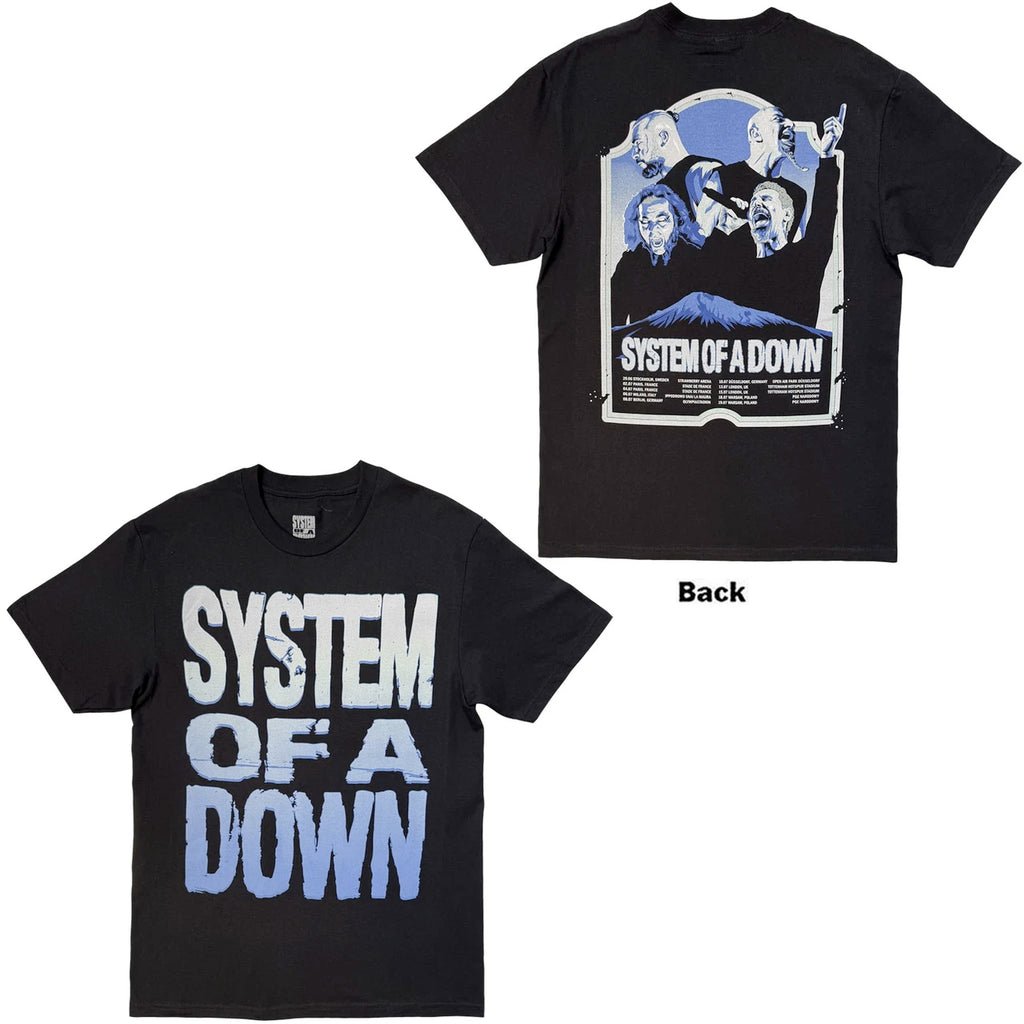 System Of A Down - Mount Ararat Tour '26 - Black t-shirt