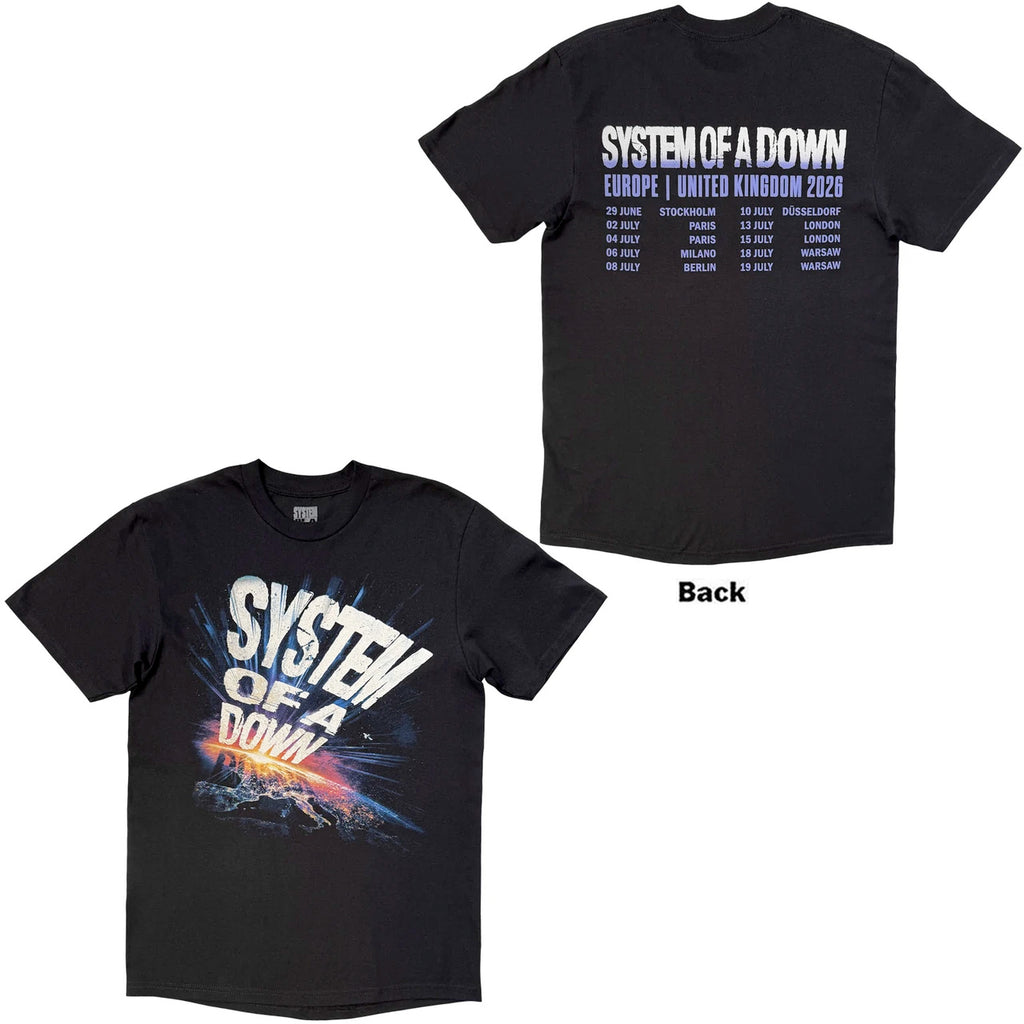 System Of A Down - Admat Tour '26 - Black t-shirt