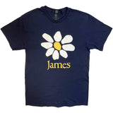 James - Daisy Logo - Navy Blue t-shirt