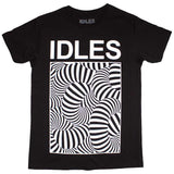 Idles - Psych Tubes - Black  t-shirt