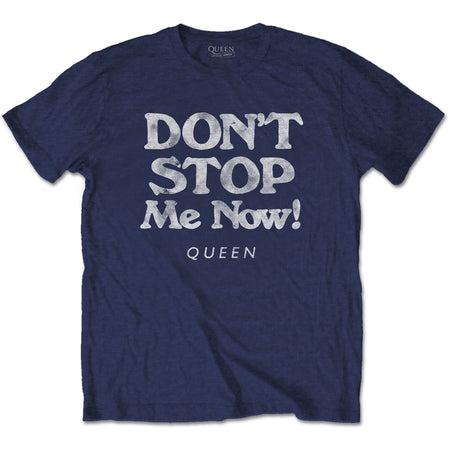 Queen - Don't Stop Me Now - Navy Blue  t-shirt