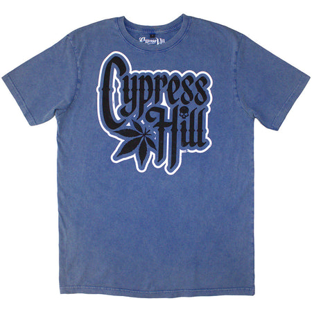 Cypress Hill - Logo - Denim Blue Stone Wash t-shirt