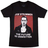 Joe Strummer - The Clash - The Future Is Unwritten - Black  t-shirt