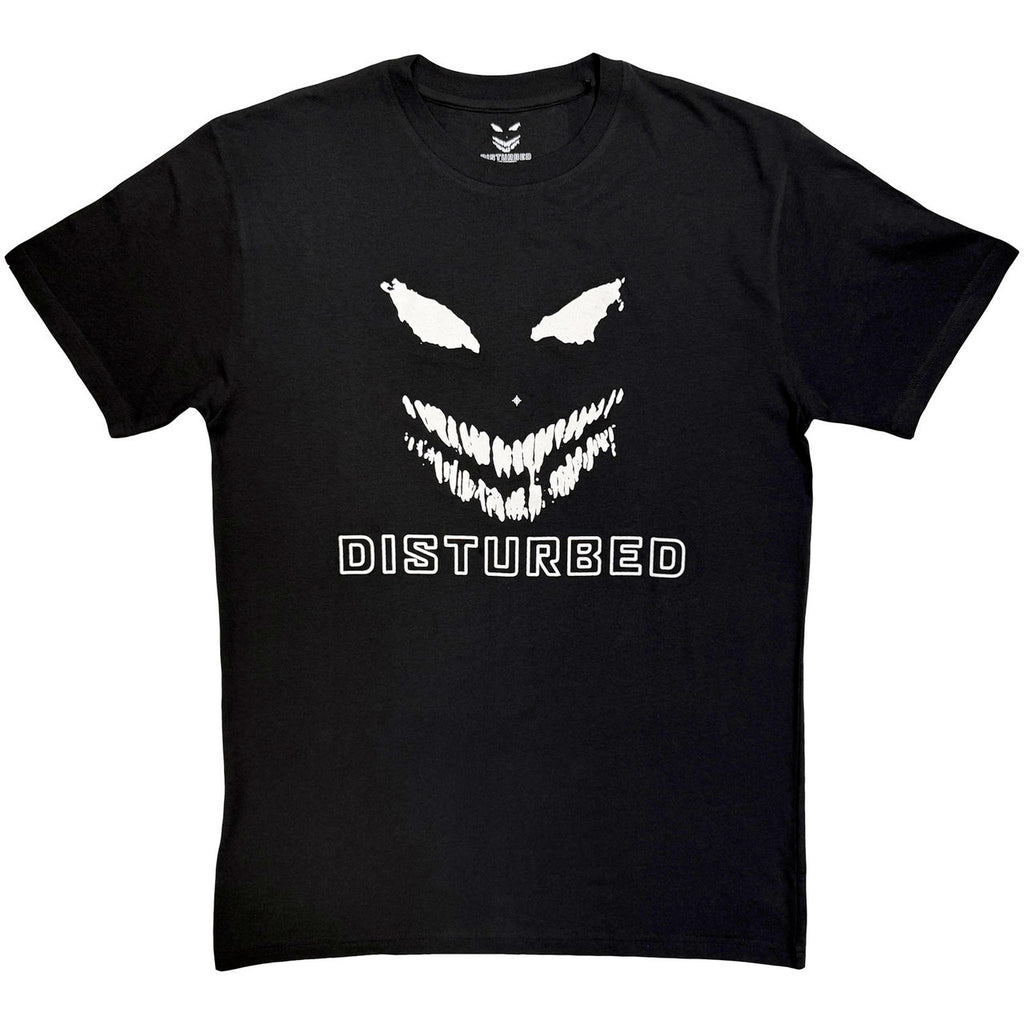 Disturbed - Logo Mono - Black t-shirt