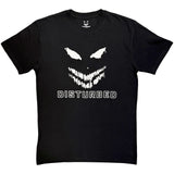 Disturbed - Logo Mono - Black t-shirt