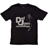 Def Jam Recordings - Logo & Stylus - Black  t-shirt