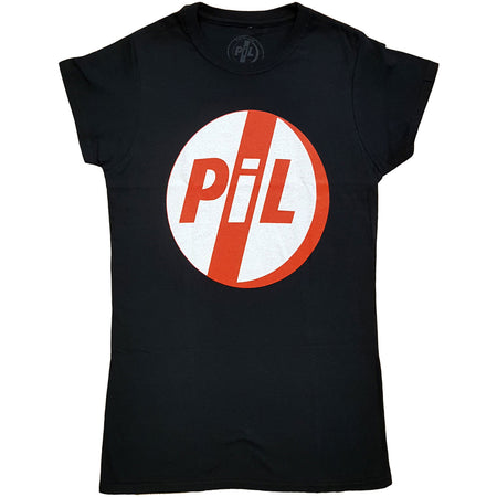 Public Image Ltd - Pil- Logo - Ladies Junior Black T-shirt