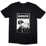 Oasis - Noel & Liam Boxed Photo - Black T-shirt