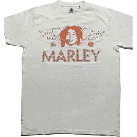Bob Marley - Wings - Embellished White t-shirt