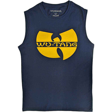 Wu Tang Clan - Logo - Navy Blue Tanktop T-shirt