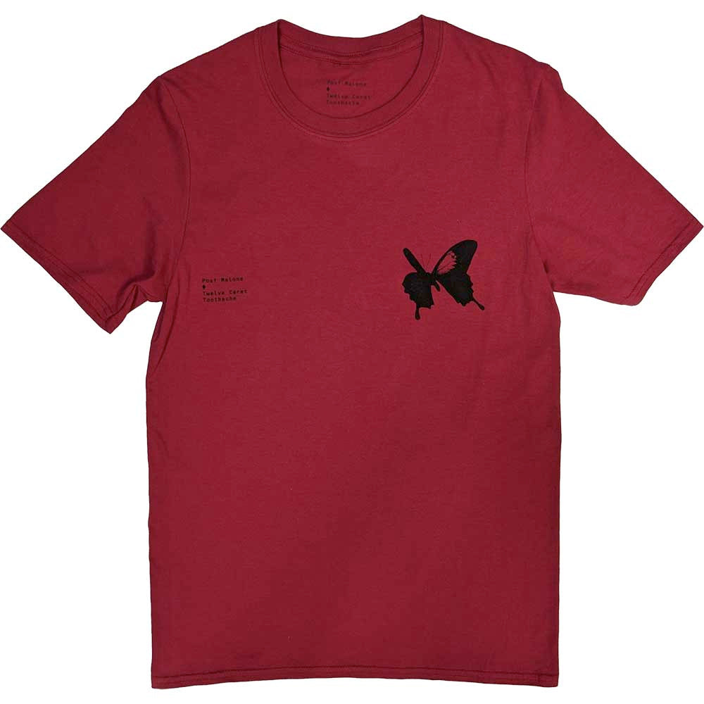 Post Malone - Twelve Carat (ex-tour) - Red  t-shirt