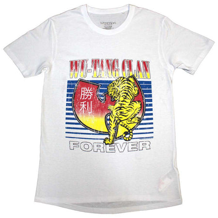 Wu Tang Clan - Tiger - White  T-shirt