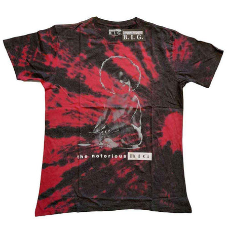 Biggie Smalls - Baby Biggie - Red Tie Dye t-shirt