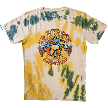 Grateful Dead - Jester - Natural -  Dye. Wash t-shirt