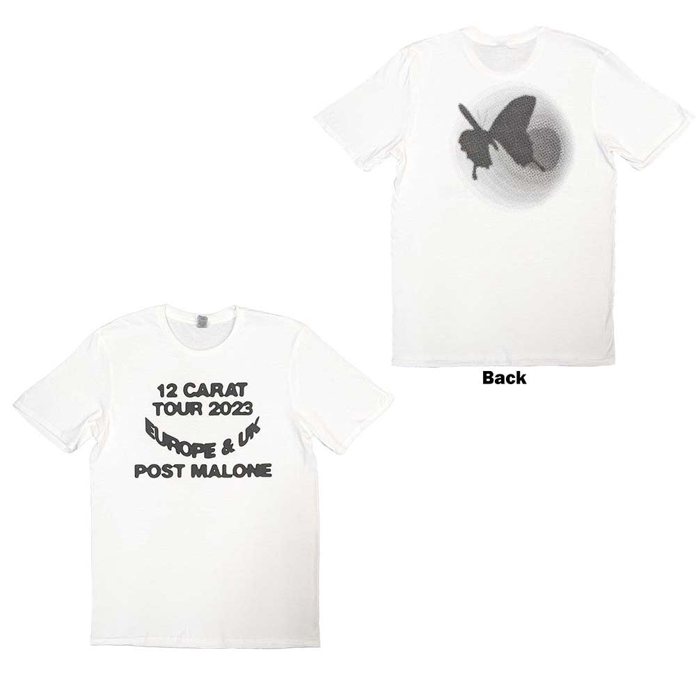 Post Malone - Spotlight 2023 Tour - White  t-shirt
