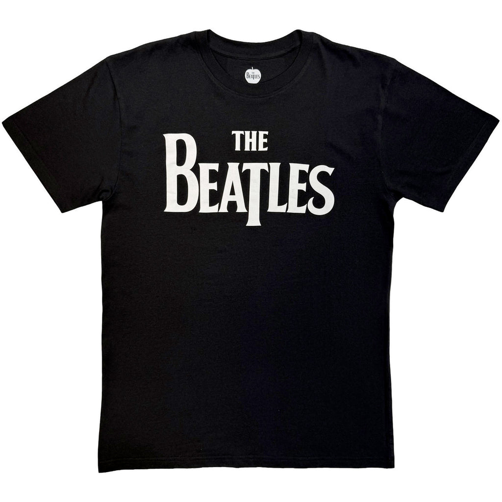 The Beatles - Drop T Logo Mono - Black t-shirt