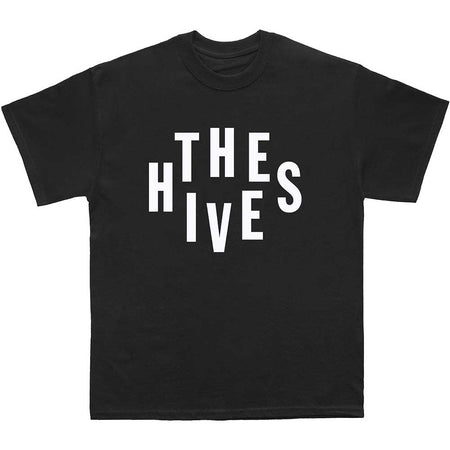 The Hives - Stacked Logo - Black t-shirt