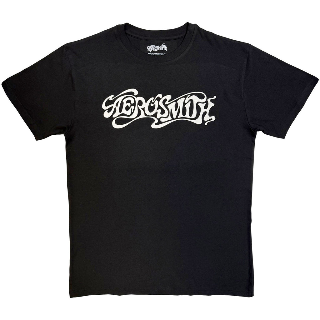 Aerosmith -  Logo Mono - Black t-shirt
