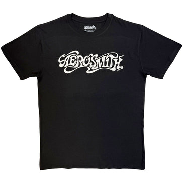 Aerosmith -  Logo Mono - Black t-shirt