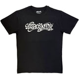 Aerosmith -  Logo Mono - Black t-shirt