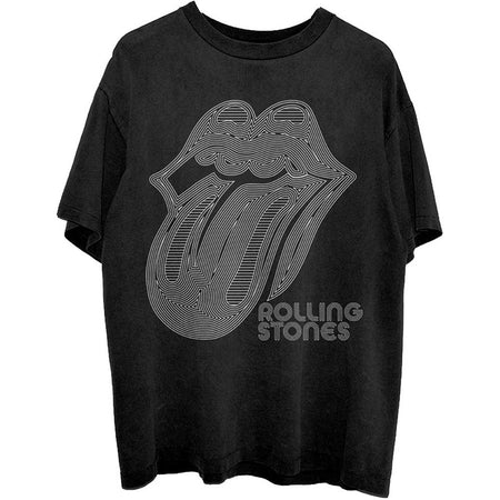 Rolling Stones - Holographic Tongue - Black  t-shirt