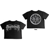 Bring Me The Horizon - Genxsis- Ladies Crop Top Black T-shirt