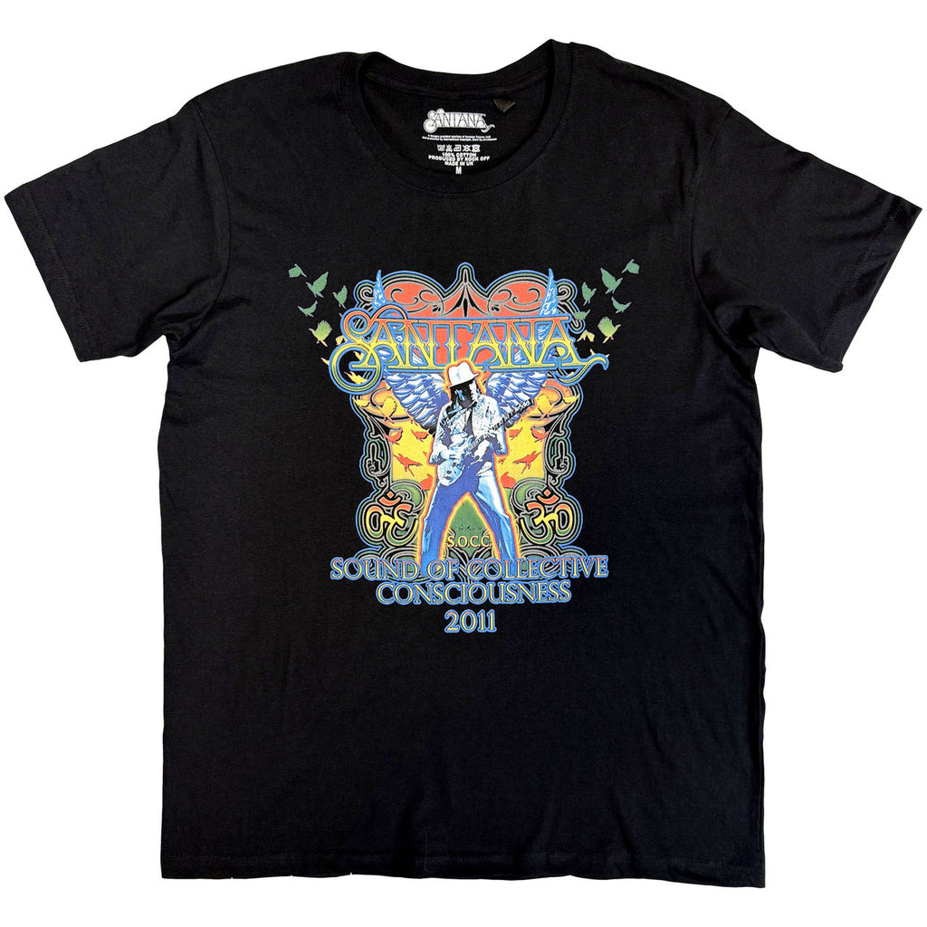 Santana - Collective Consciousness Tour '11  - Black t-shirt