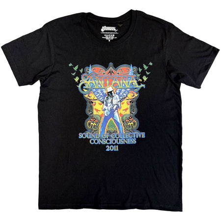 Santana - Collective Consciousness Tour '11  - Black t-shirt