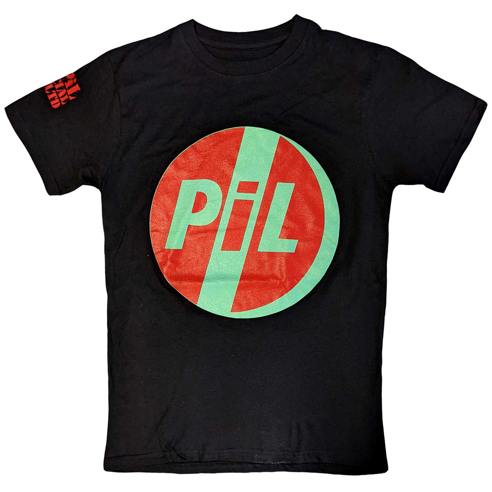 Public Image Ltd-Pil-Original Logo - Black T-shirt