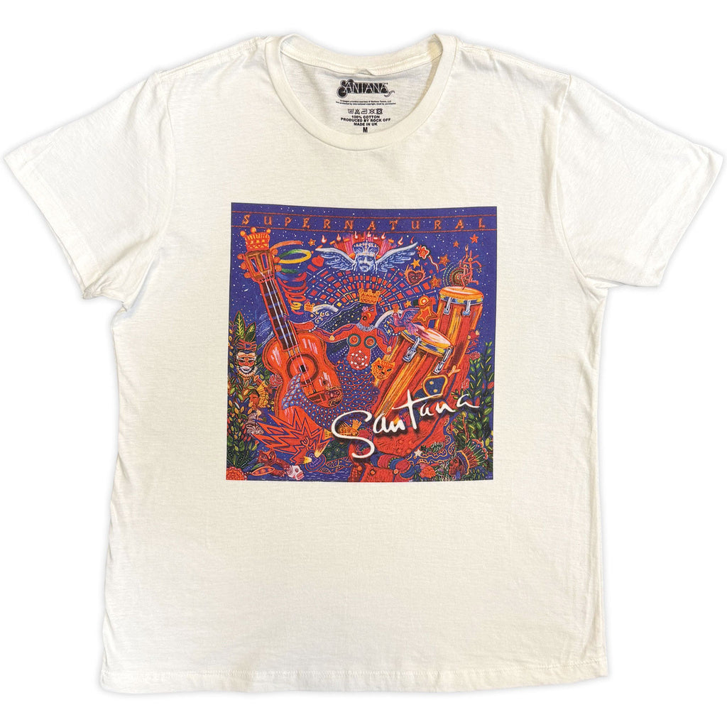 Santana - Supernatural - White t-shirt