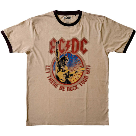 AC/DC - Let There Be Rock Tour '77 - Sand Ringer T-shirt