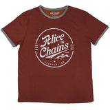 Alice In Chains - Circle Emblem - Red Ringer T-shirt