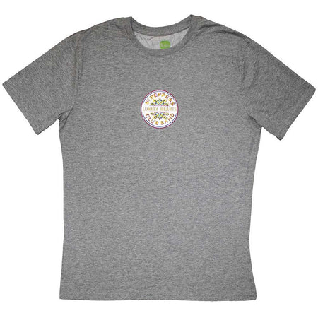 The Beatles - Mini Sgt Pepper Drum - Grey T-shirt