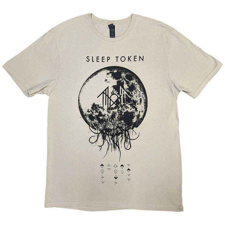 Sleep Token - Take Me Back To Eden with backprint -  Natural t-shirt