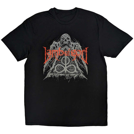 Lamb Of God - Skull Pyramid - Black t-shirt