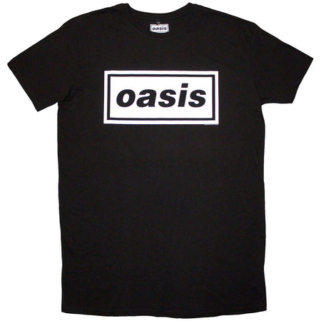 Oasis - Decca logo - Ladies Black T-shirt Dress