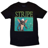 Gremlins - Stripe Homage - Black  t-shirt
