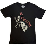 Social Distortion - Skully Dice Vintage - Black  t-shirt