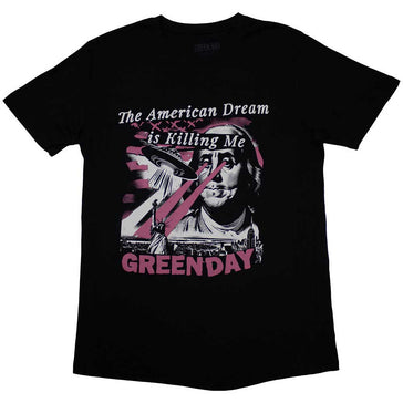 Green Day - American Dream - Black  t-shirt