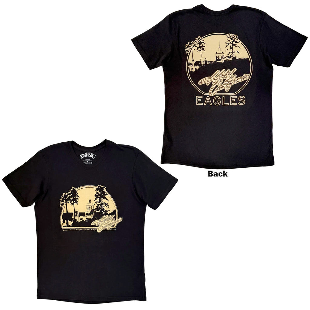 Eagles - Hotel California - Black Carbon t-shirt
