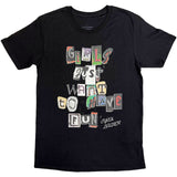Cyndi Lauper - GJWTHF Cut Outs - Black t-shirt
