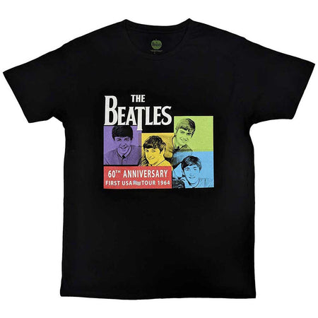 The Beatles - US 1964 - Black  t-shirt