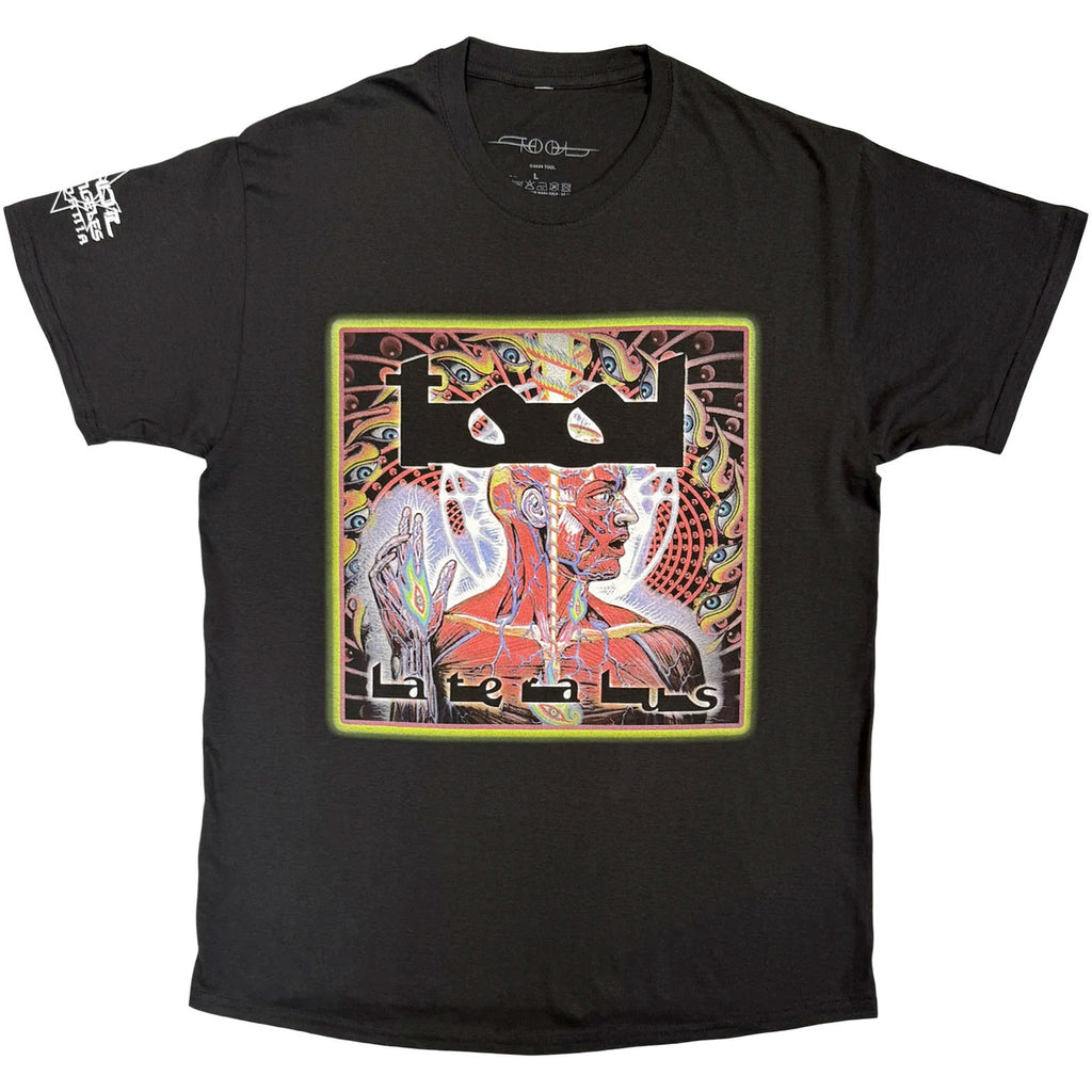 Tool - Lateralus with Sleeve Print - Black t-shirt