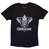 Gremlins - Stripe Triangle - Black  t-shirt