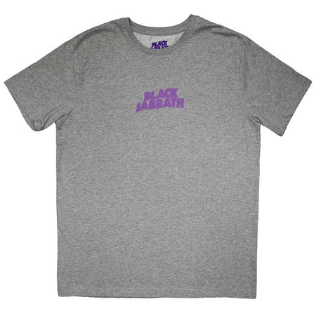 Black Sabbath - Mini Wavy Logo - Grey T-shirt