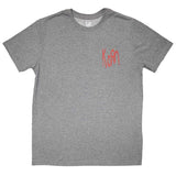 Korn - Mini Red Logo - Grey T-shirt