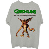 Gremlins - Stripe Do Not Feed - Grey  t-shirt