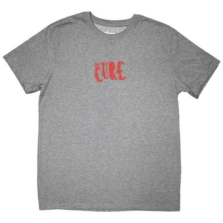 The Cure - Mini Logo - Grey T-shirt